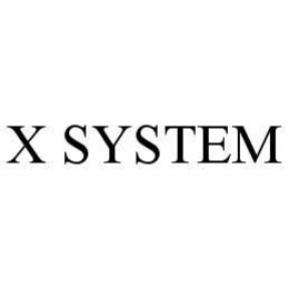 X SYSTEM trademark