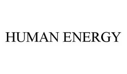 HUMAN ENERGY trademark