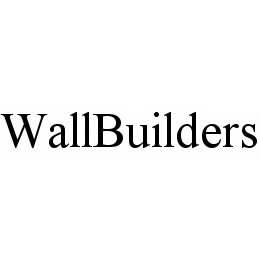 WALLBUILDERS trademark