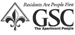 RESIDENTS ARE PEOPLE FIRST GSC THE APARTMENT PEOPLE trademark