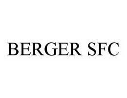BERGER SFC trademark