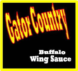 GATOR COUNTRY BUFFALO WING SAUCE trademark