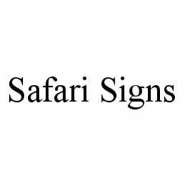 SAFARI SIGNS trademark