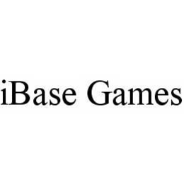 IBASE GAMES trademark