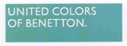 UNITED COLORS OF BENETTON. trademark