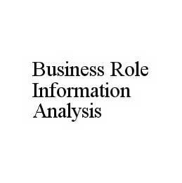 BUSINESS ROLE INFORMATION ANALYSIS trademark