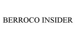 BERROCO INSIDER trademark
