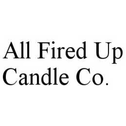 ALL FIRED UP CANDLE CO. trademark