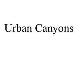 URBAN CANYONS trademark