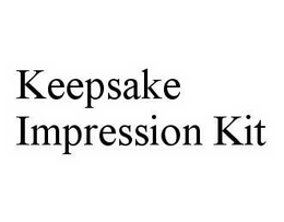 KEEPSAKE IMPRESSION KIT trademark