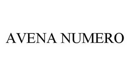 AVENA NUMERO trademark