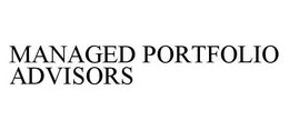 MANAGED PORTFOLIO ADVISORS trademark