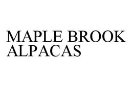 MAPLE BROOK ALPACAS trademark