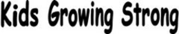 KIDS GROWING STRONG trademark