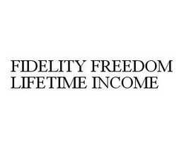 FIDELITY FREEDOM LIFETIME INCOME trademark