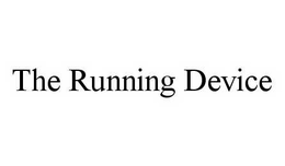 THE RUNNING DEVICE trademark