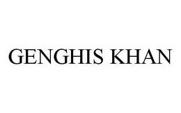 GENGHIS KHAN trademark