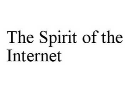 THE SPIRIT OF THE INTERNET trademark
