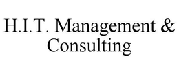 H.I.T. MANAGEMENT & CONSULTING trademark
