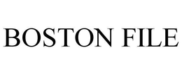 BOSTON FILE trademark