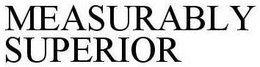 MEASURABLY SUPERIOR trademark