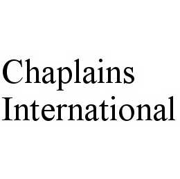 CHAPLAINS INTERNATIONAL trademark
