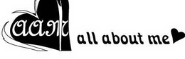 AAM ALL ABOUT ME trademark