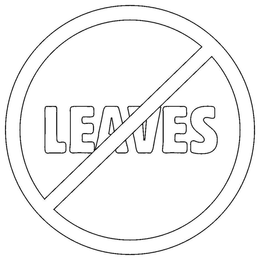 LEAVES trademark