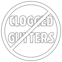 CLOGGED GUTTERS trademark