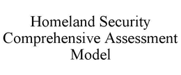 HOMELAND SECURITY COMPREHENSIVE ASSESSMENT MODEL trademark