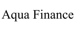AQUA FINANCE trademark