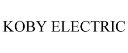 KOBY ELECTRIC trademark