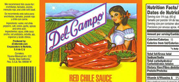 DEL-CAMPO RED CHILE SAUCE trademark