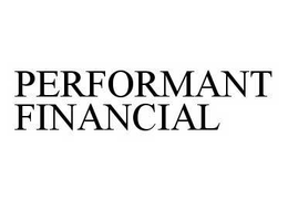 PERFORMANT FINANCIAL trademark