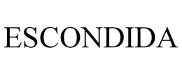 ESCONDIDA trademark