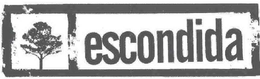 ESCONDIDA trademark