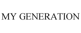 MY GENERATION trademark