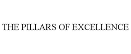 THE PILLARS OF EXCELLENCE trademark