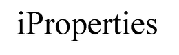 IPROPERTIES trademark