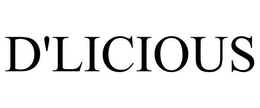 D'LICIOUS trademark
