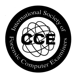 CCE INTERNATIONAL SOCIETY OF FORENSIC COMPUTER EXAMINERS trademark
