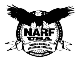 NARF USA NATIONAL ALCOHOL & RESTAURANT FEDERATION NARFUSA.COM trademark