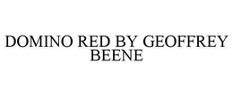 DOMINO RED BY GEOFFREY BEENE trademark
