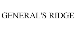 GENERAL'S RIDGE trademark