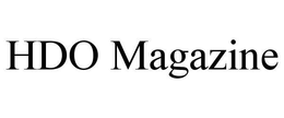 HDO MAGAZINE trademark