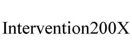 INTERVENTION200X trademark