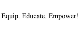 EQUIP. EDUCATE. EMPOWER! trademark