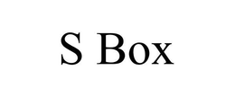 S BOX trademark