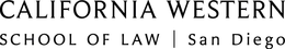 CALIFORNIA WESTERN SCHOOL OF LAW SAN DIEGO trademark