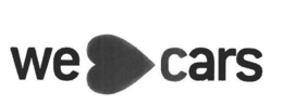 WE CARS trademark